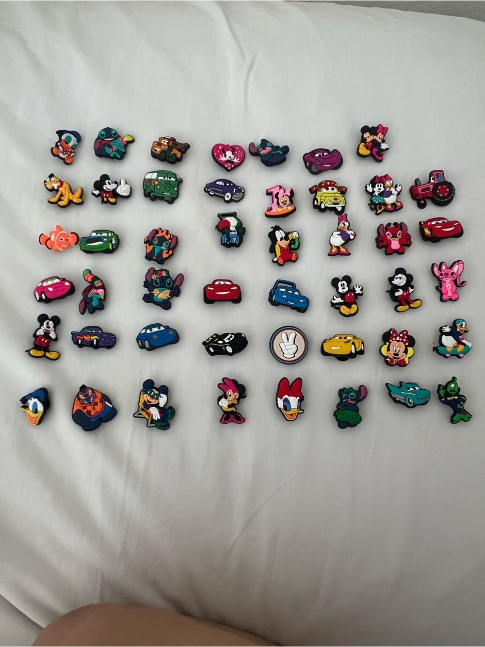 Disney Multicolor Kids Shoe Charms - Assorted Bright Colors